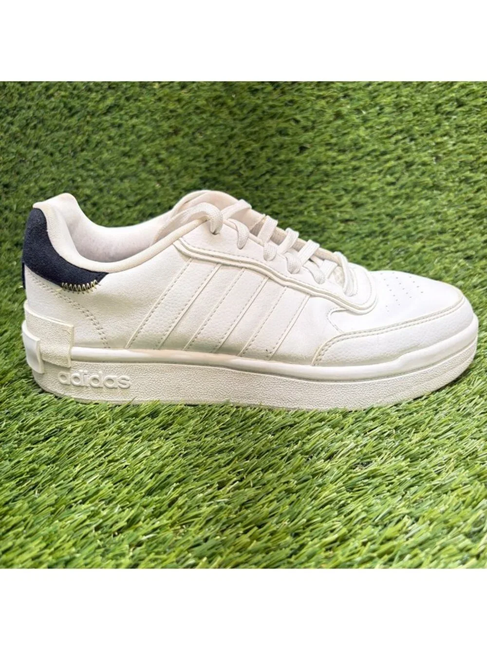 Adidas Postmove SE Womens Size 8.5 White Black Athletic Lifestyle Shoes Sneakers